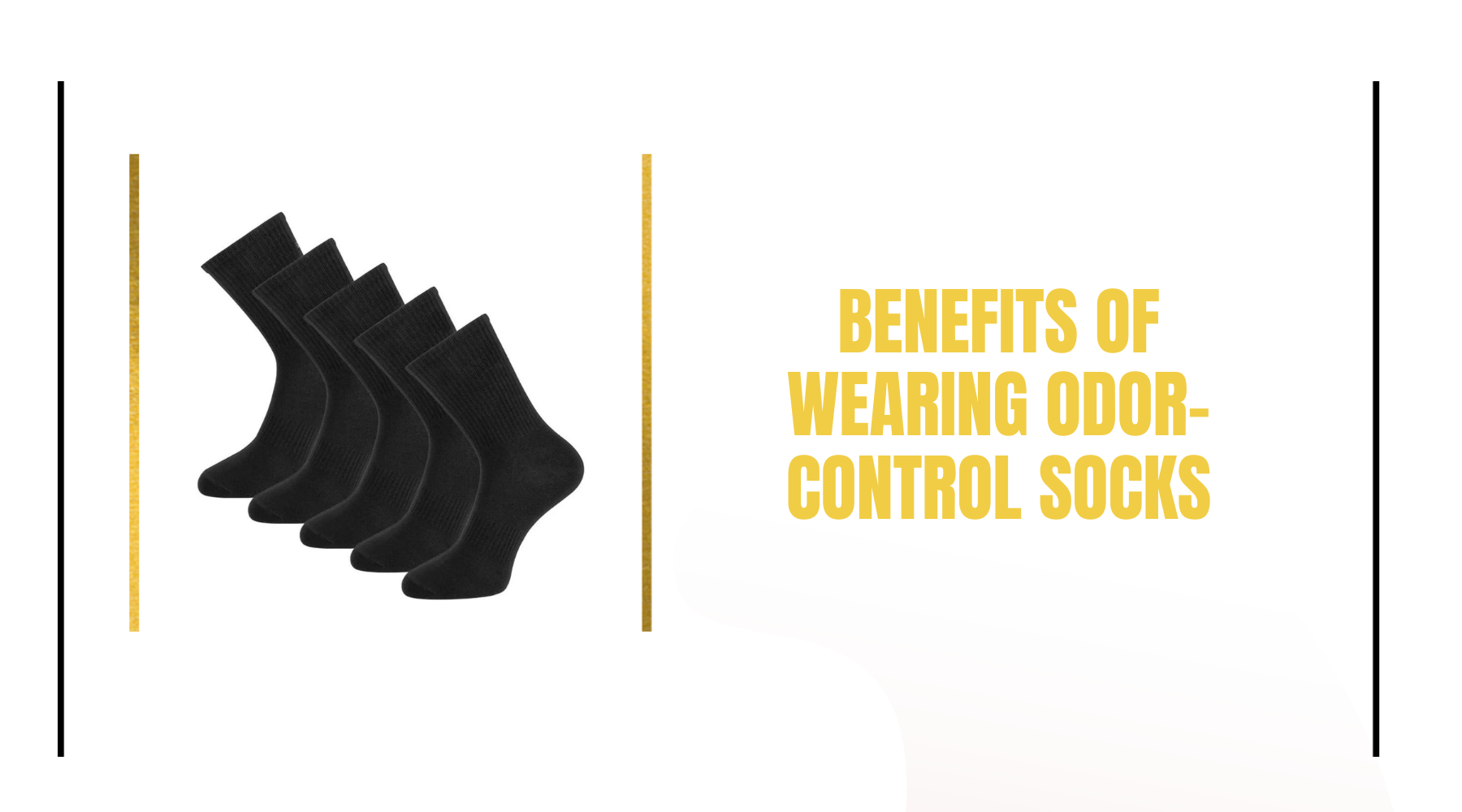 Benefits of Wearing Odor-Control Socks