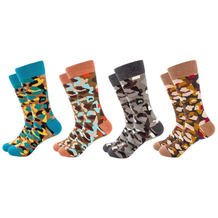 Military Camouflage Striped Socks