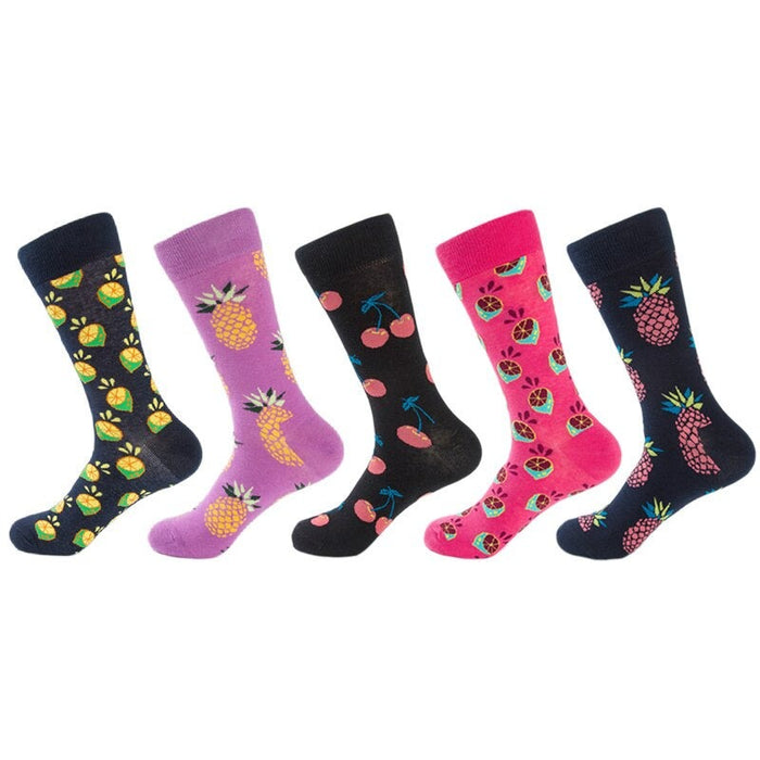 Colorful Fruit Socks