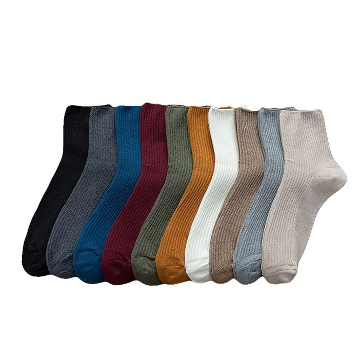Casual Vertical Pattern Socks