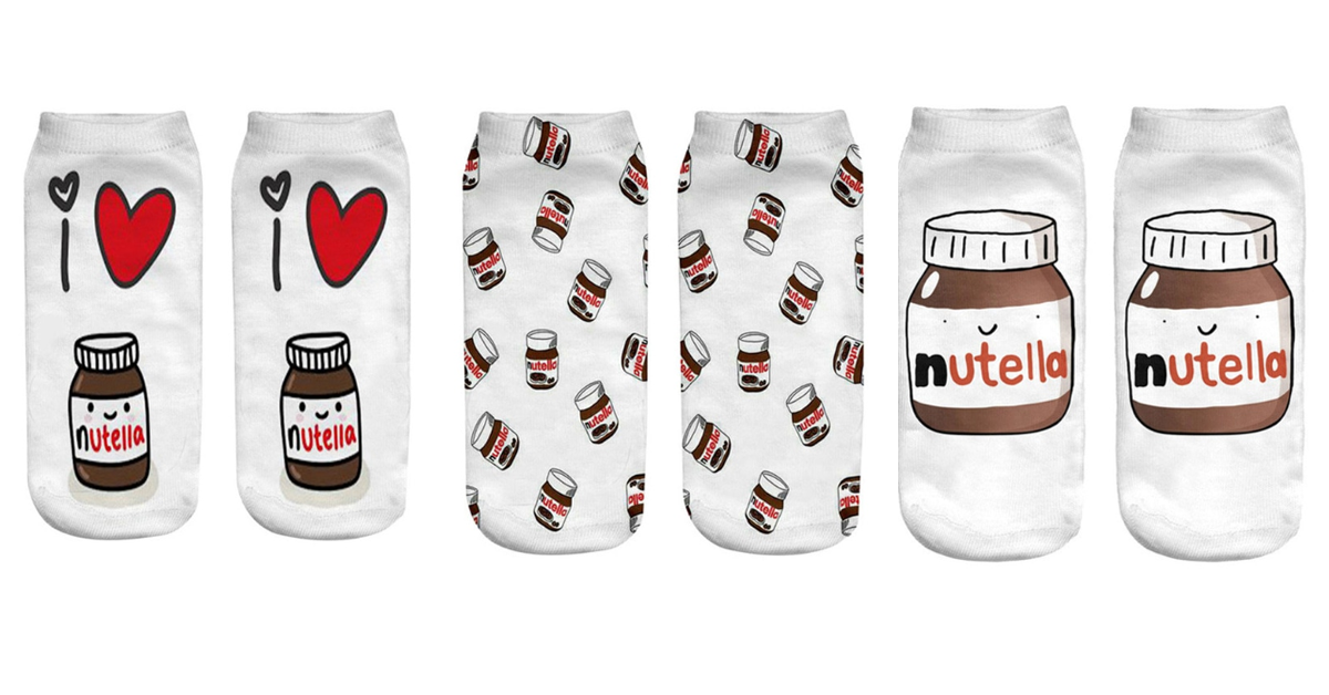 3D Printed Unisex Socks (3-Pack)