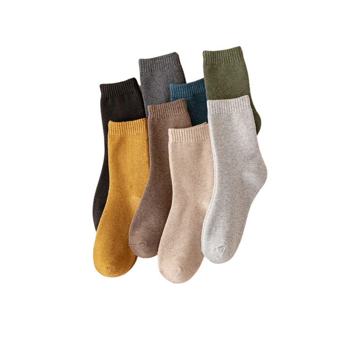8 Pairs Cotton Thicken Warm Socks