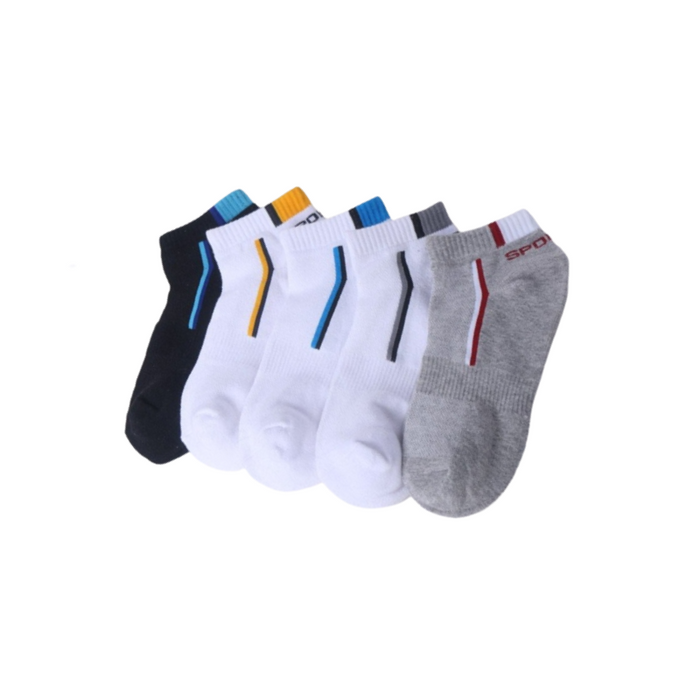 Unisex Striped Cotton Socks