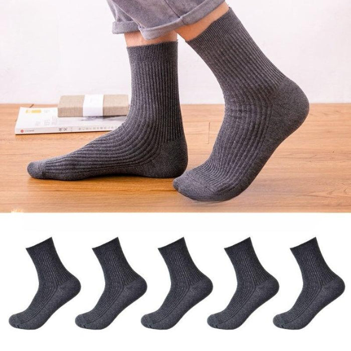 Pure Cotton Casual Socks - Sockz