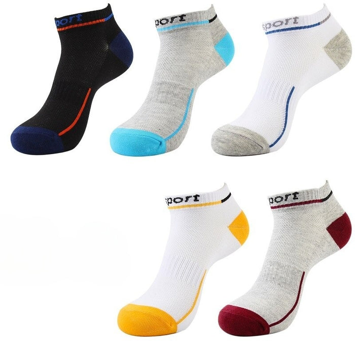 Unisex Wide Stripes Cotton Casual Socks