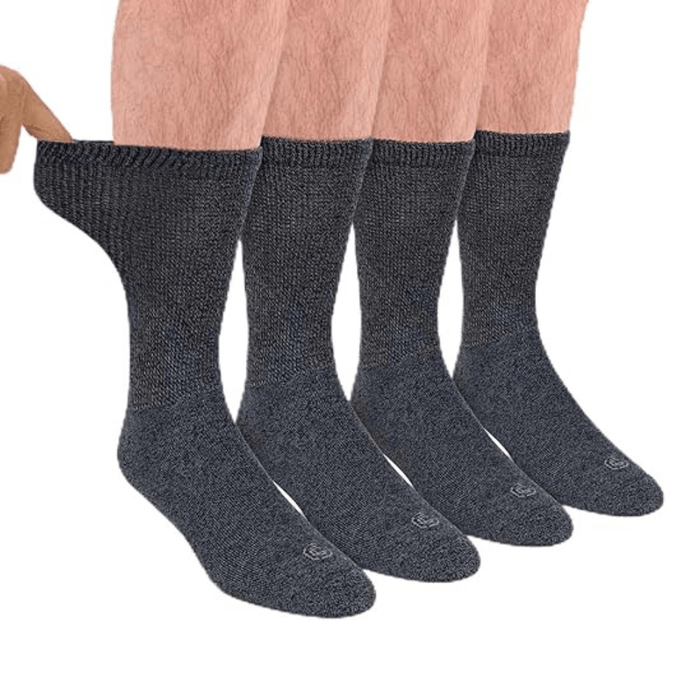 4 Pairs Stretchable Orthopedic Socks - Versatile Support