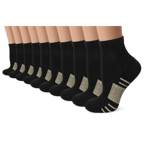 10 Pack Compression Plantar Socks – Arch Support Relief - SOCKZ