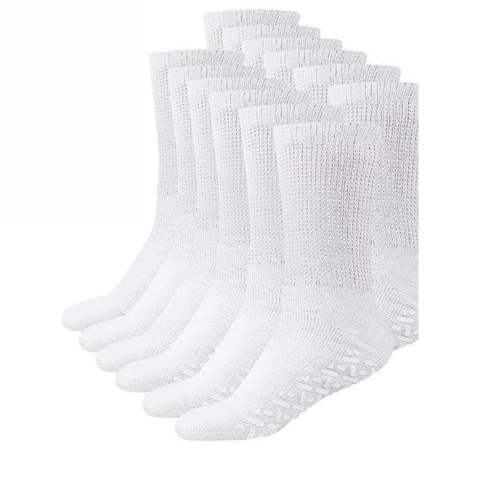 6 Pack Non-Binding Diabetic Socks – Loose Fit and Comfort