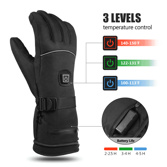 Electric Heated Winter Gloves