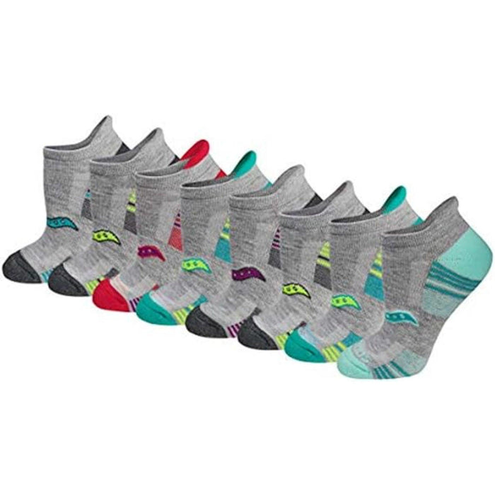 8-Pack Athletic Cushioned Socks - Low Cut and Comfortable