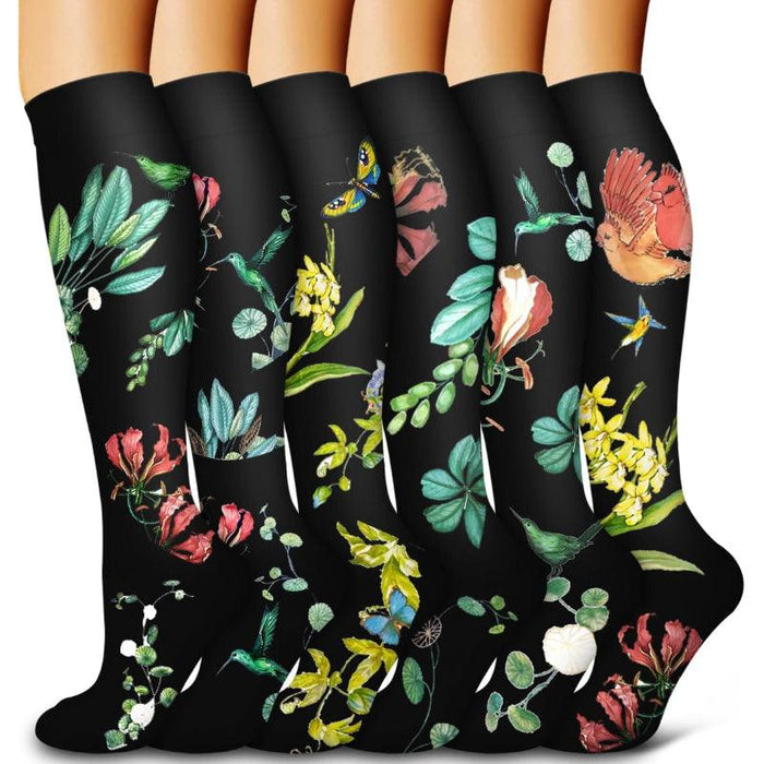 6 Pack Copper Compression Socks – Support and Circulation Boost