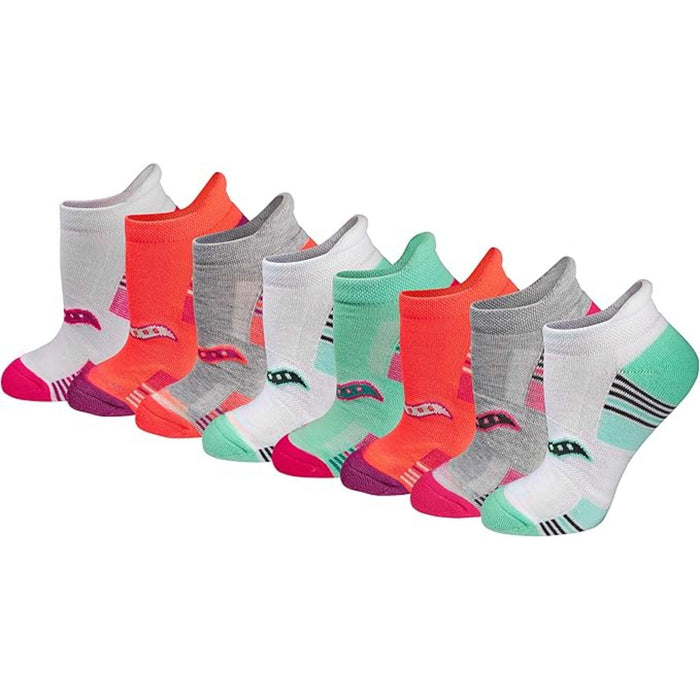 8-Pack Athletic Cushioned Socks - Low Cut and Comfortable