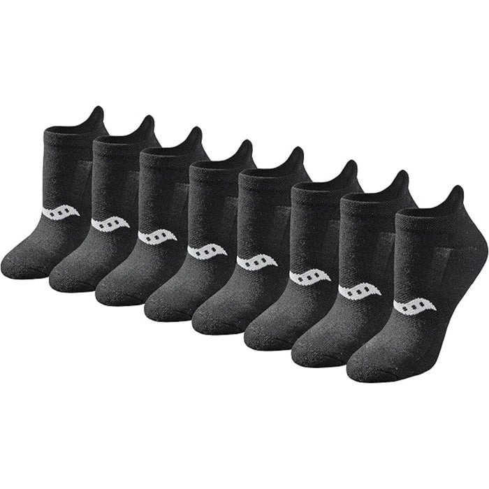 8-Pack Athletic Cushioned Socks - Low Cut and Comfortable
