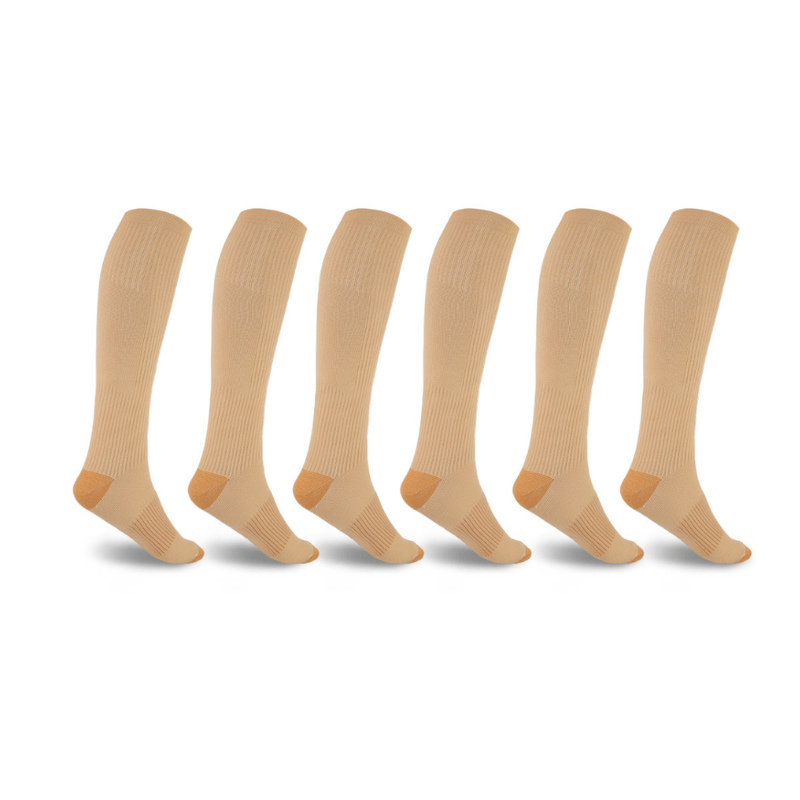 Copper Infused Socks For Men & Women Pack Of 6