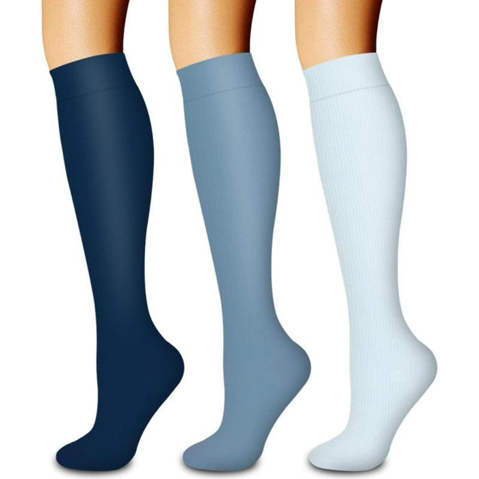 3 Pack Compression Orthopedic Socks – Durable Support for Runners