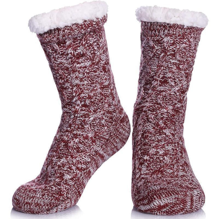 Fluffy Lined Winter Socks