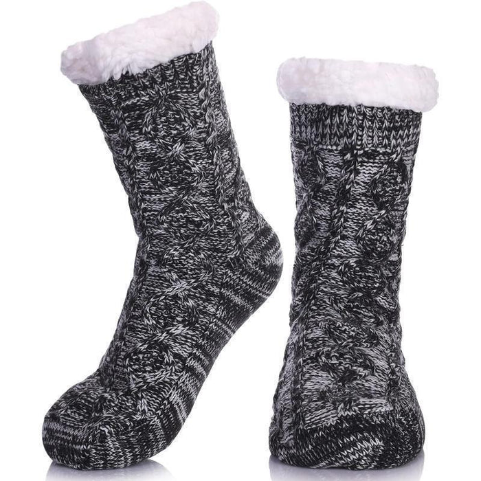 Fluffy Lined Winter Socks