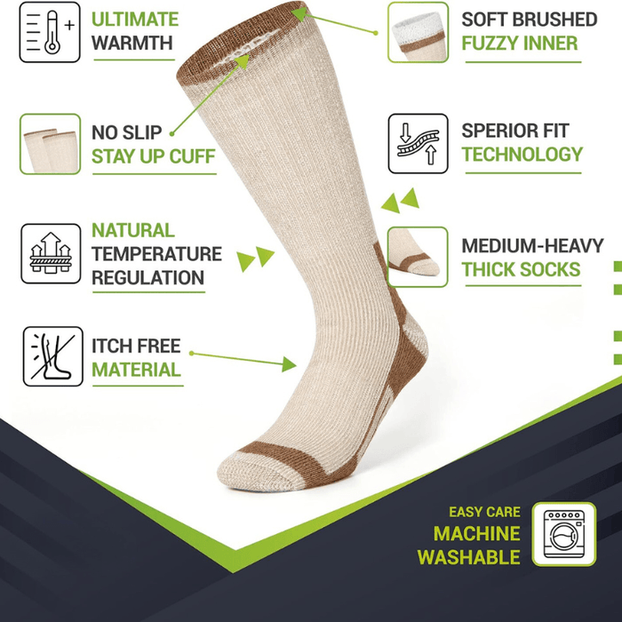 Stylish Printed Heated Socks