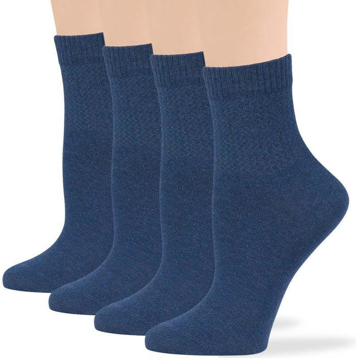 4-Pack Seamless Diabetic Socks - Ultimate Comfort and Fit