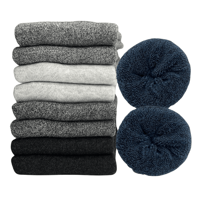Solid Colored Heated Socks
