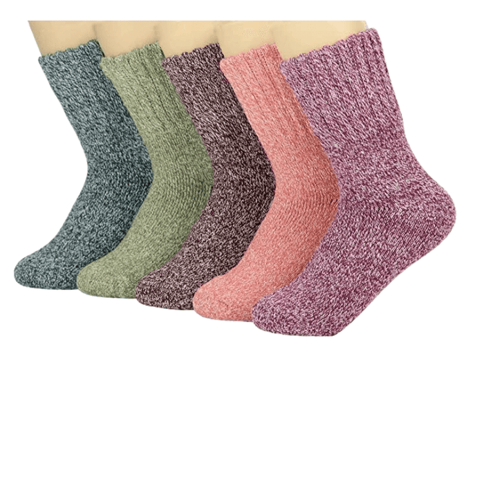 Stylish Knitted Heated Socks