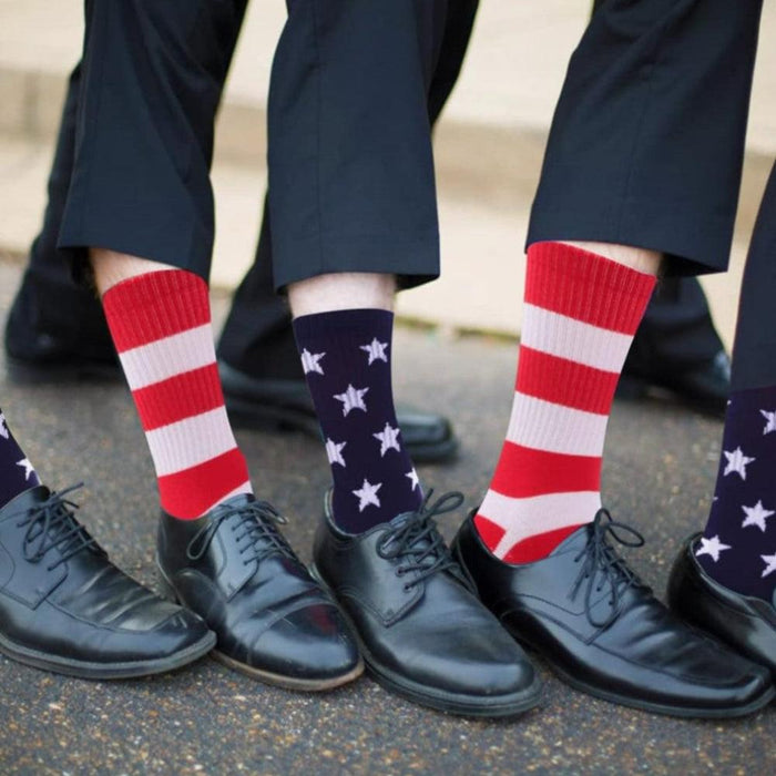 Star Stripe Pattern Socks