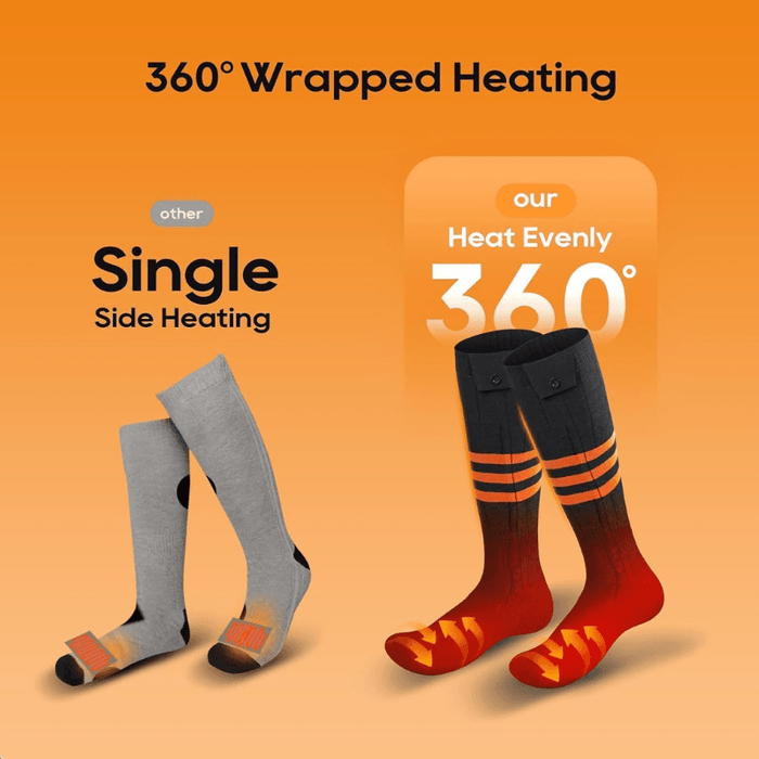 Rechargeable Electric Heated Socks