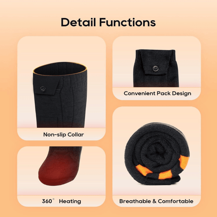 Rechargeable Electric Heated Socks