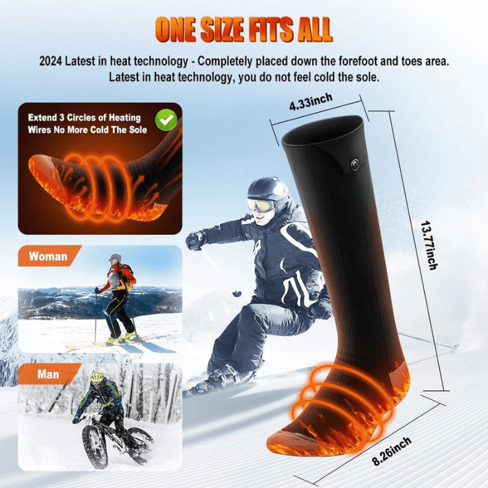 Smart Foot Warmer Socks