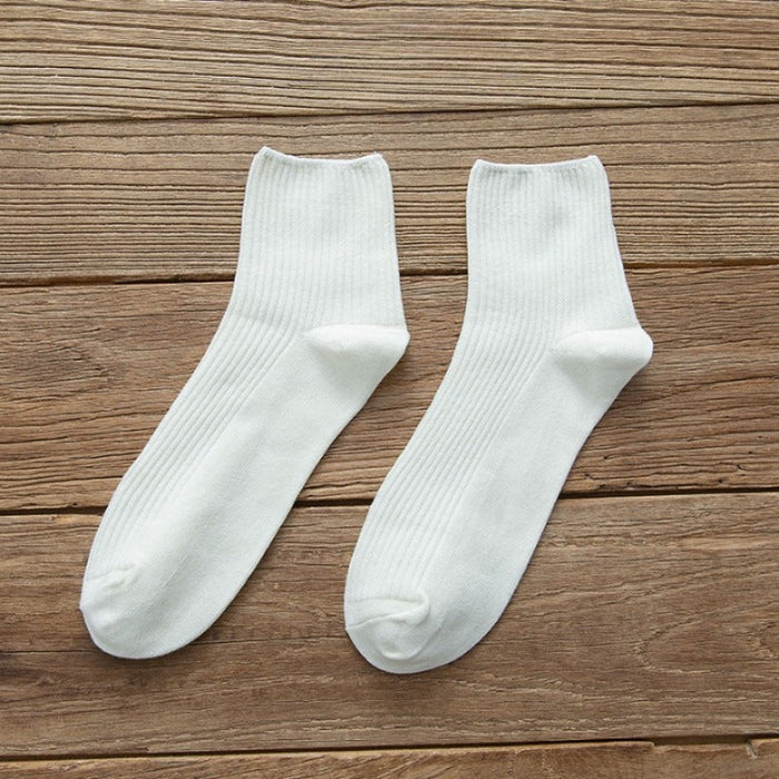 Casual Vertical Pattern Socks