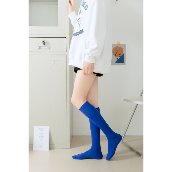 Compression Socks Candy Color Knee Socks
