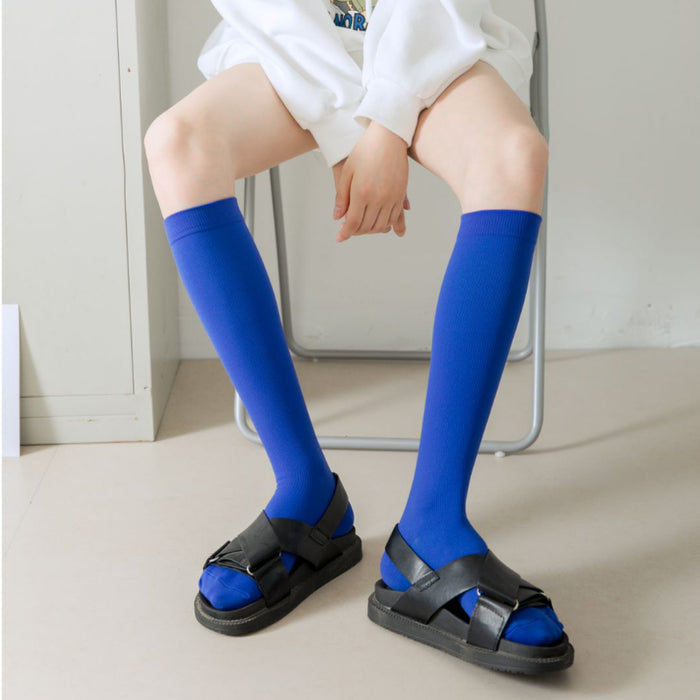 Compression Socks Candy Color Knee Socks
