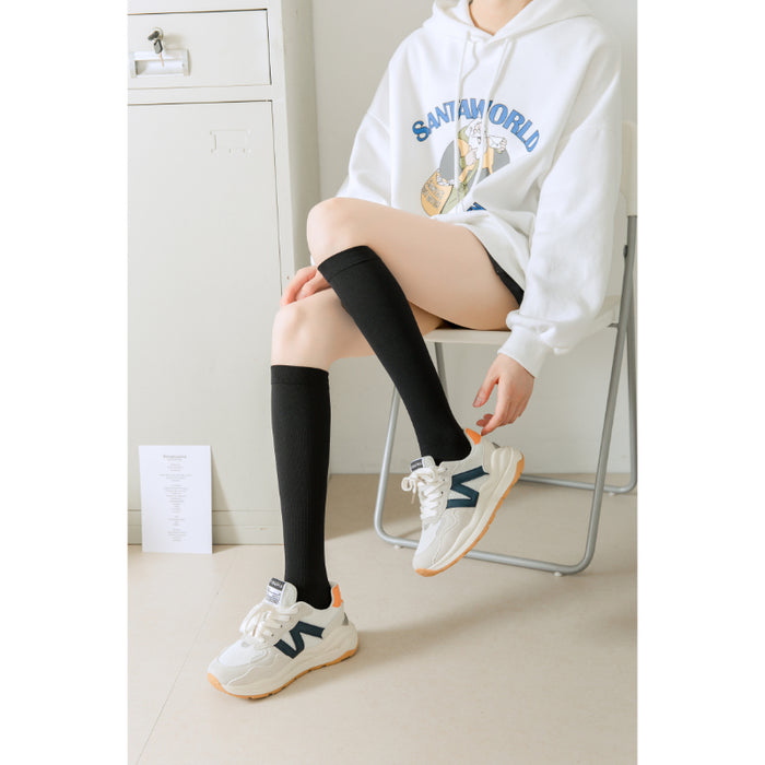 Compression Socks Candy Color Knee Socks