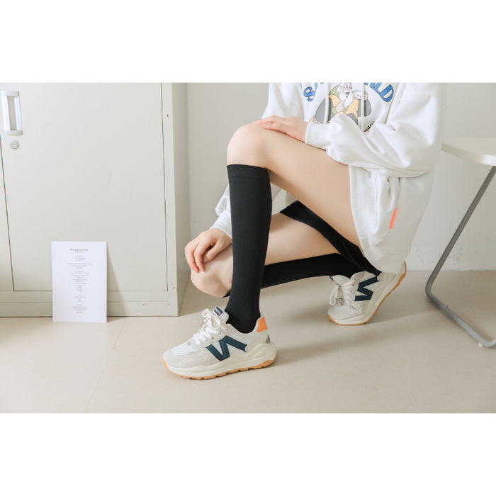 Compression Socks Candy Color Knee Socks