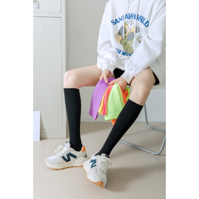 Compression Socks Candy Color Knee Socks