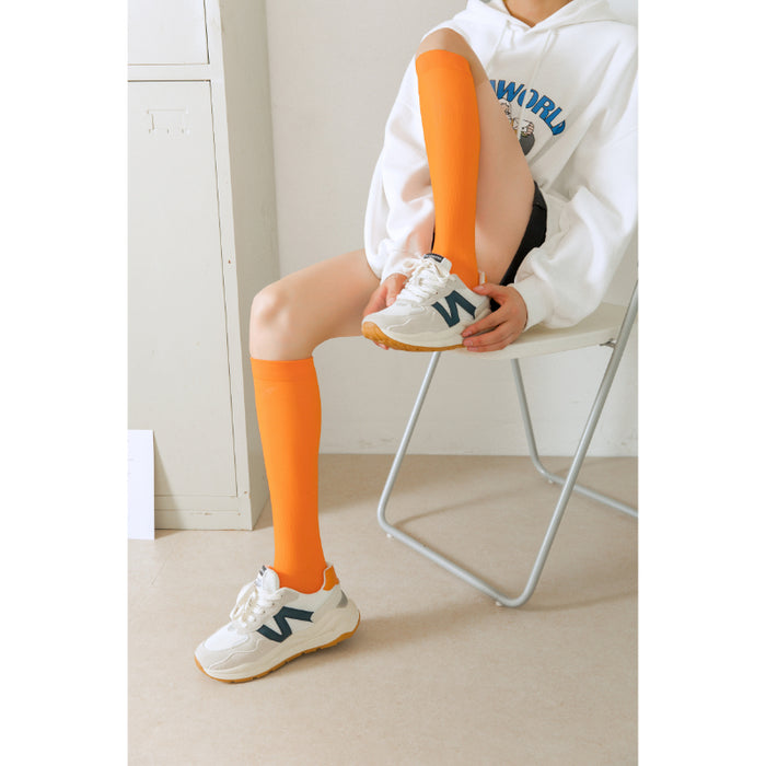 Compression Socks Candy Color Knee Socks