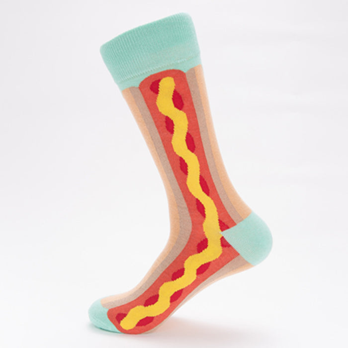 Multi Pattern Colorful Long Socks
