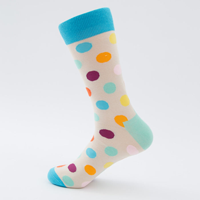 5 Pairs Pop Art Colorful Casual Sock