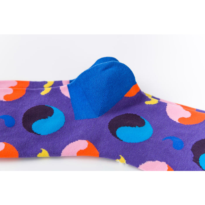 5 Pairs Pop Art Colorful Casual Sock