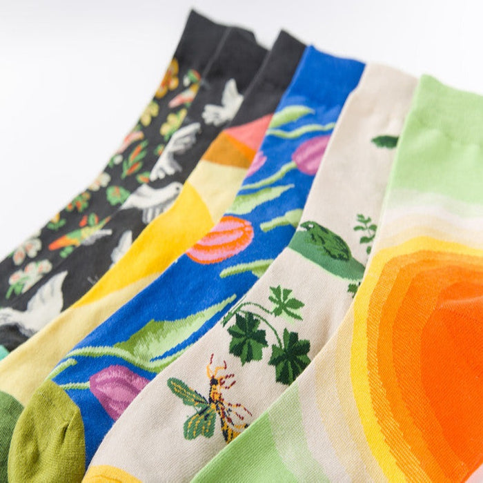 High Quality Unisex Combed Cotton Socks