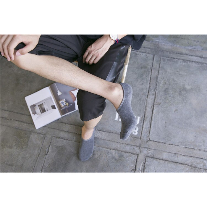 Unisex Casual Cotton Invisible Socks