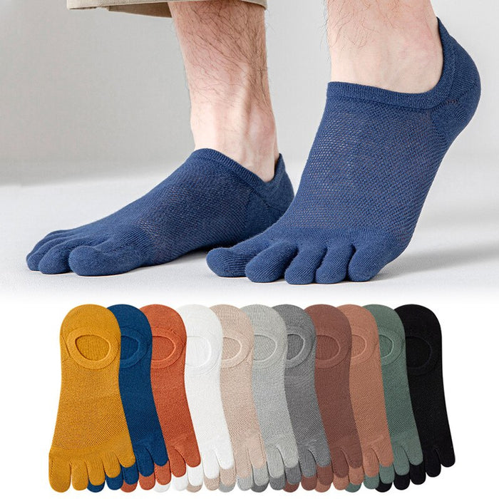 Five Finger Cotton Socks