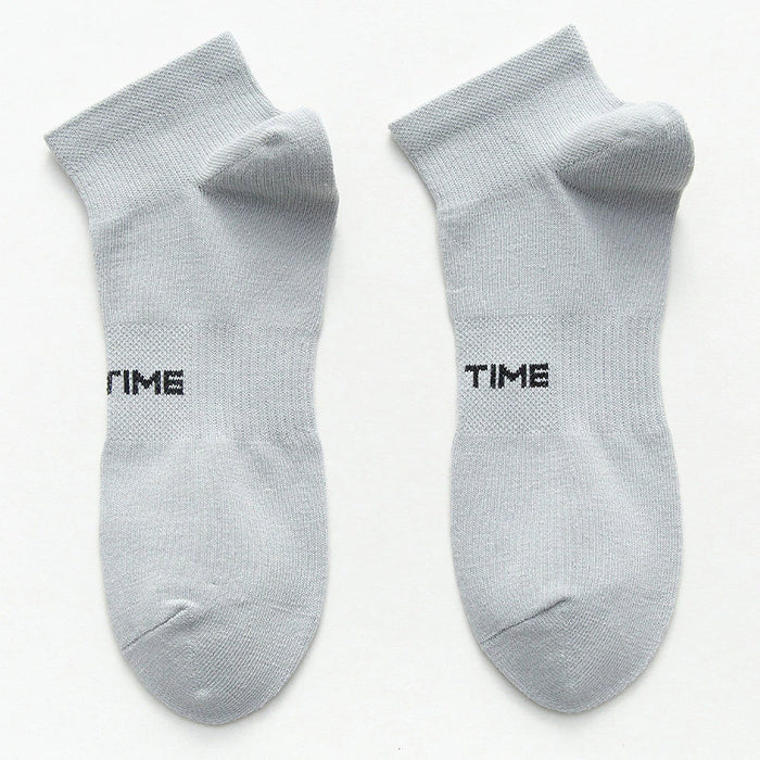 Simple Design Sweat-Absorbing Summer Thin Socks