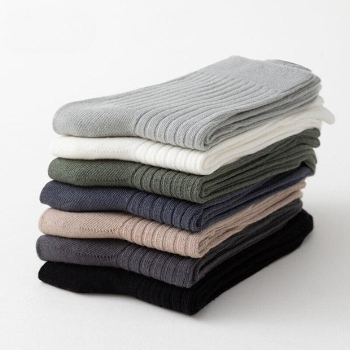 Cotton Stripes Casual Socks