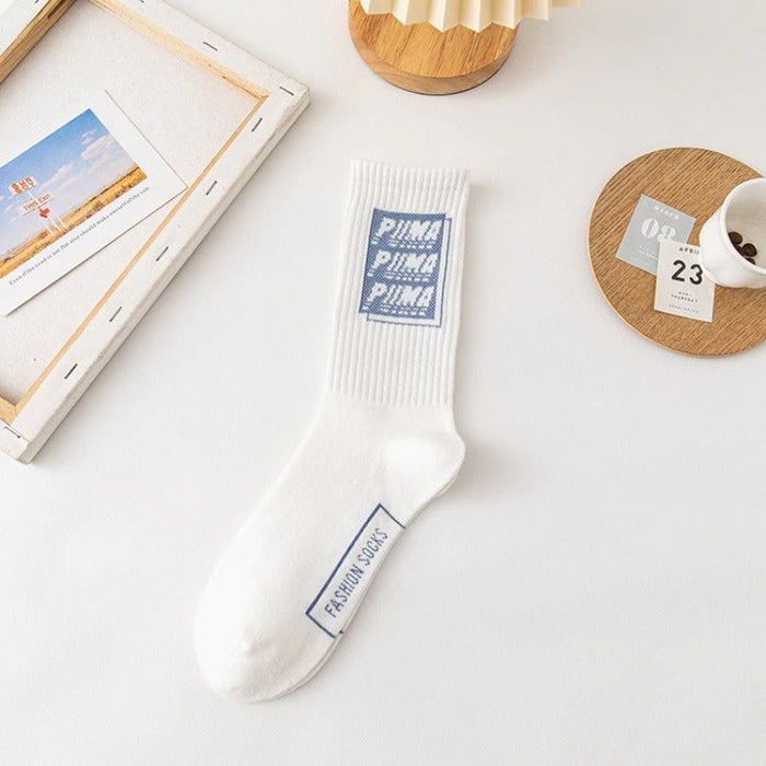 Sweat-Absorbing Trendy Cotton Socks