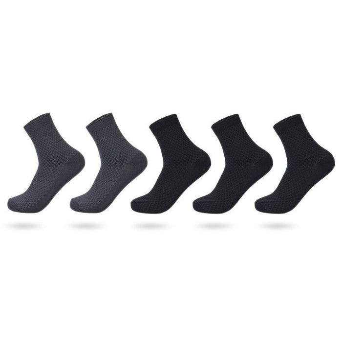 5 Pairs Of Bamboo Fiber Socks