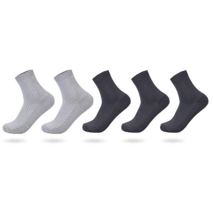 5 Pairs Of Bamboo Fiber Socks