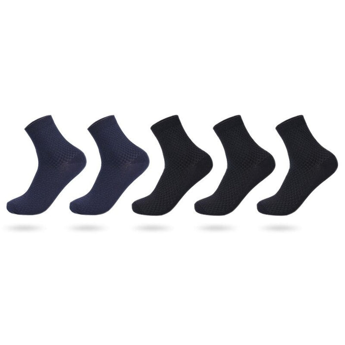 5 Pairs Of Bamboo Fiber Socks