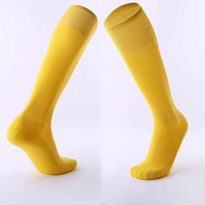 Solid Color Towel Socks For Men & Women