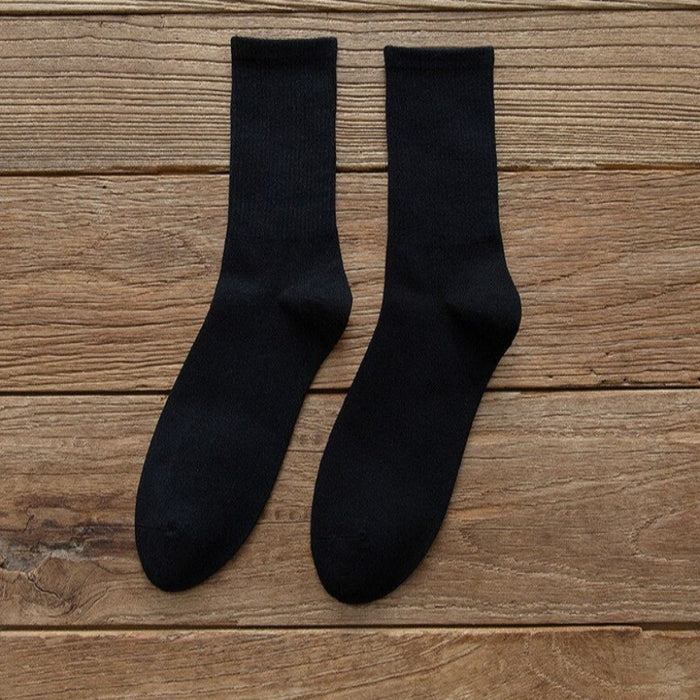 10 Pair Casual Solid Color Summer Winter Sock
